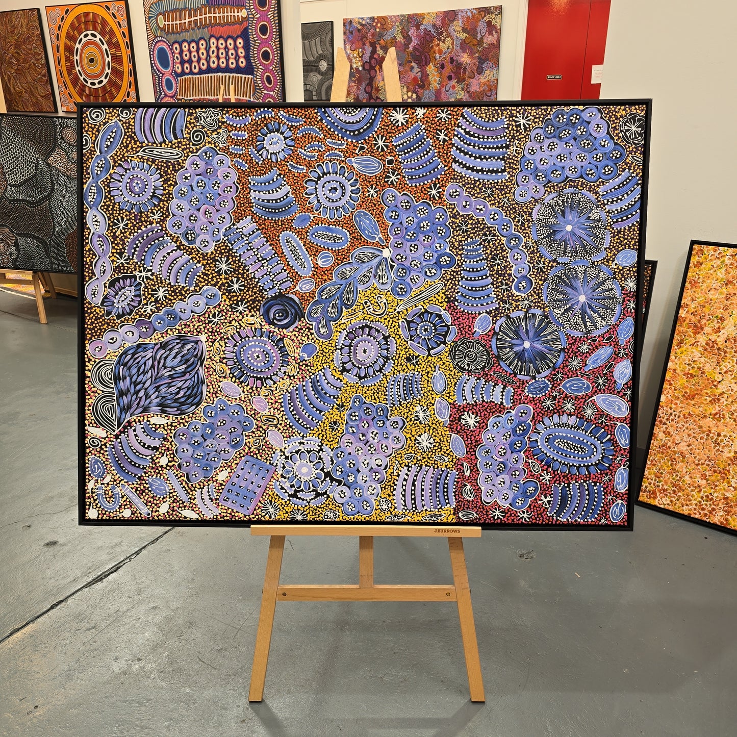 Janet Golder Kngwarreye 970 mm x 1280 mm