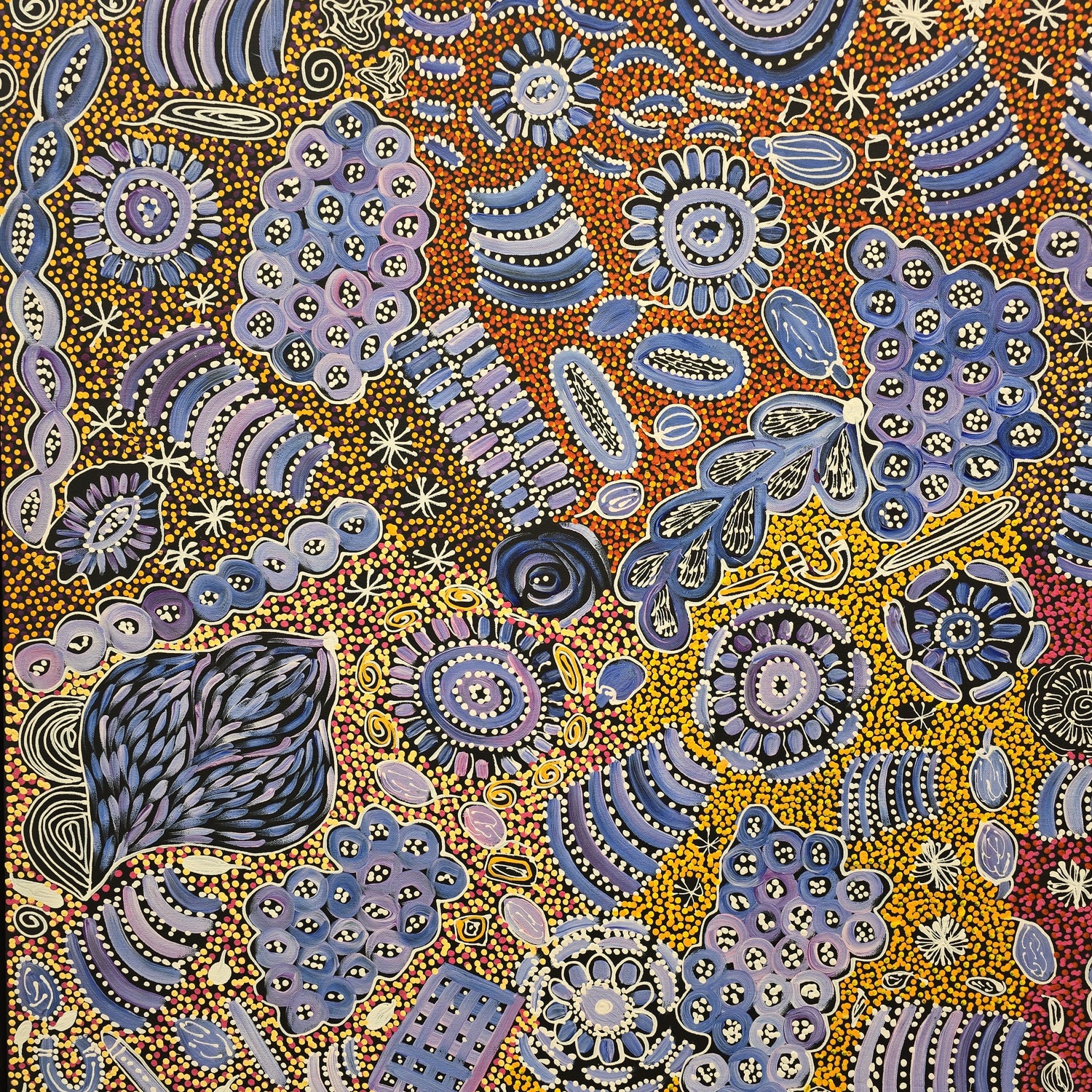 Janet Golder Kngwarreye 970 mm x 1280 mm aborginal art
