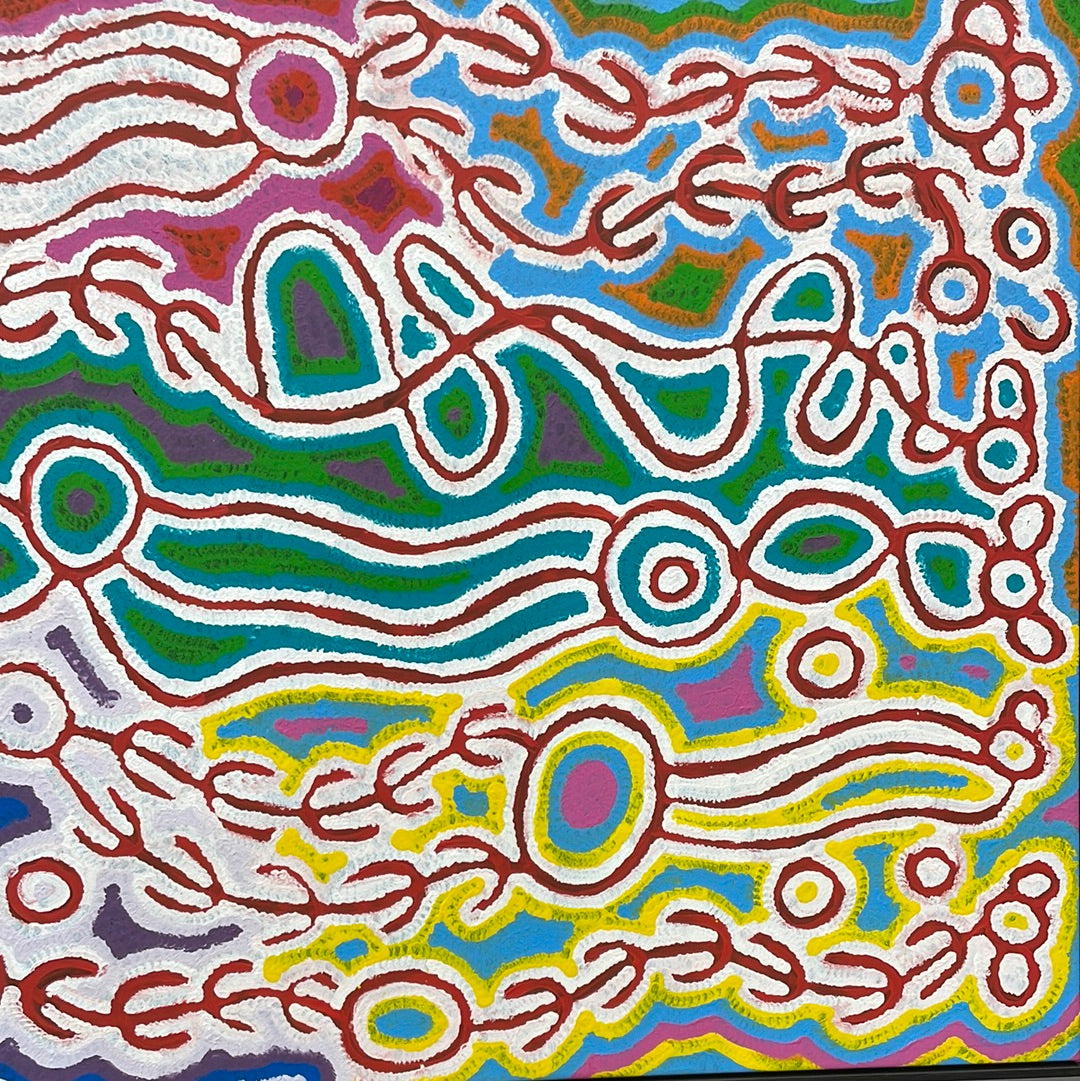 Judy Watson Napangardi 940 x 1500mm