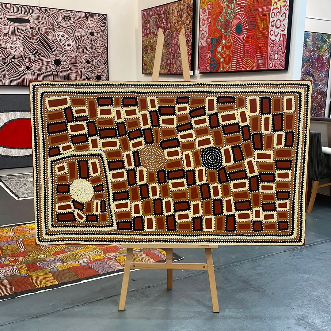 Walala Tjapaltjarri 900mm x 1500mm