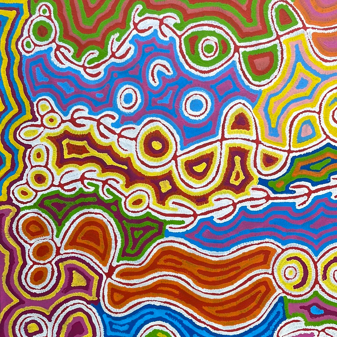 Judy Watson Napangardi 1400 mm x 2000 mm