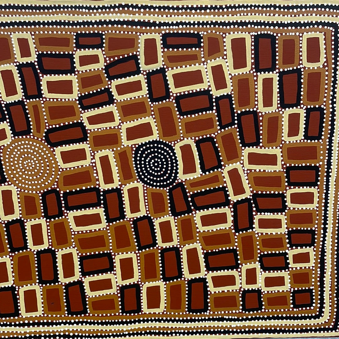 Walala Tjapaltjarri 900mm x 1500mm