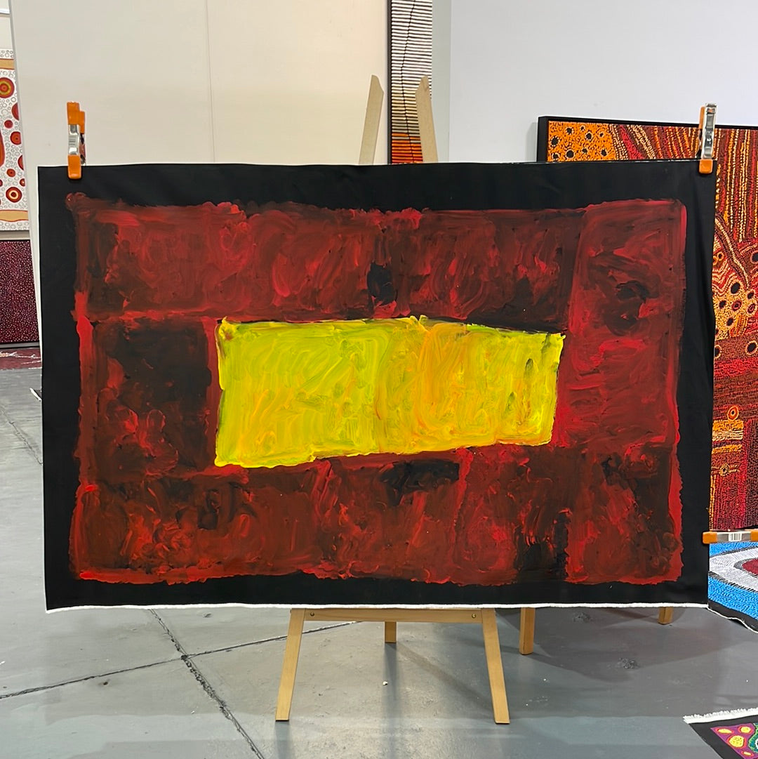 Kudditji Kngwarreye 900 mm x 1450 mm Art