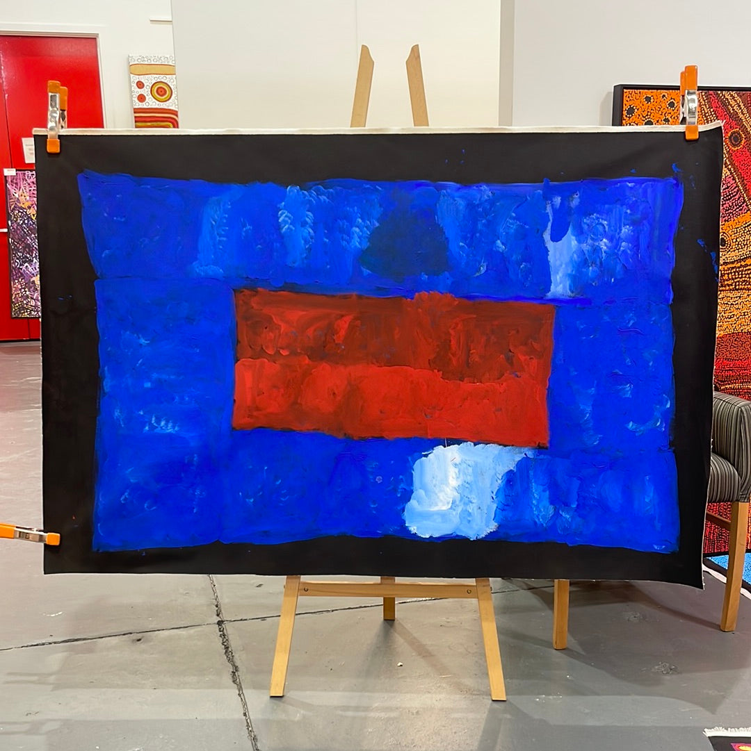 Kudditji Kngwarreye 890mm x 1480mm Art