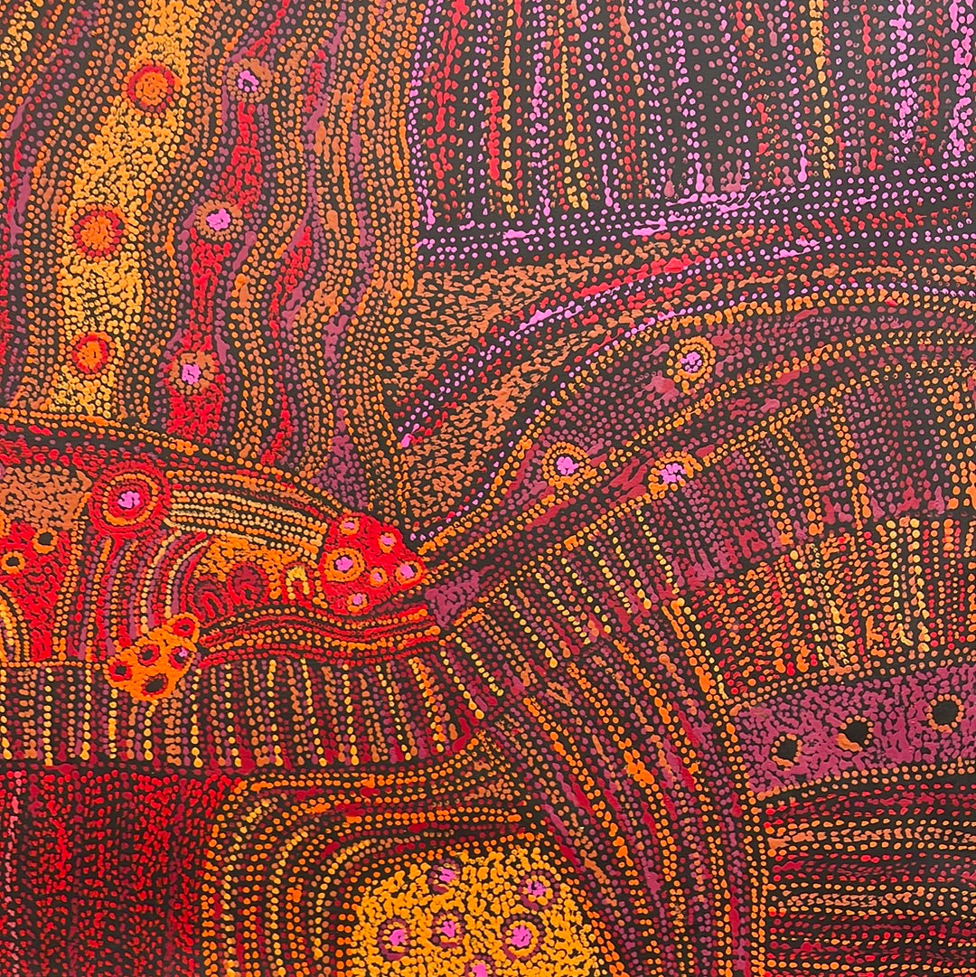 Janice Wood 900mm x 1500mm Artsitc work