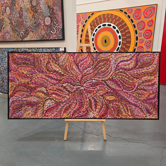 Rosemary Pitjara - Bush Medicine Leaves - 900 mm x 2000 mm