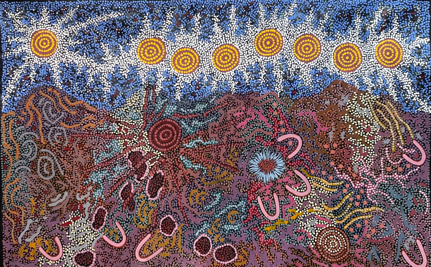 Gabriella Possum Nungurrayi 900 mm x 1450 mm