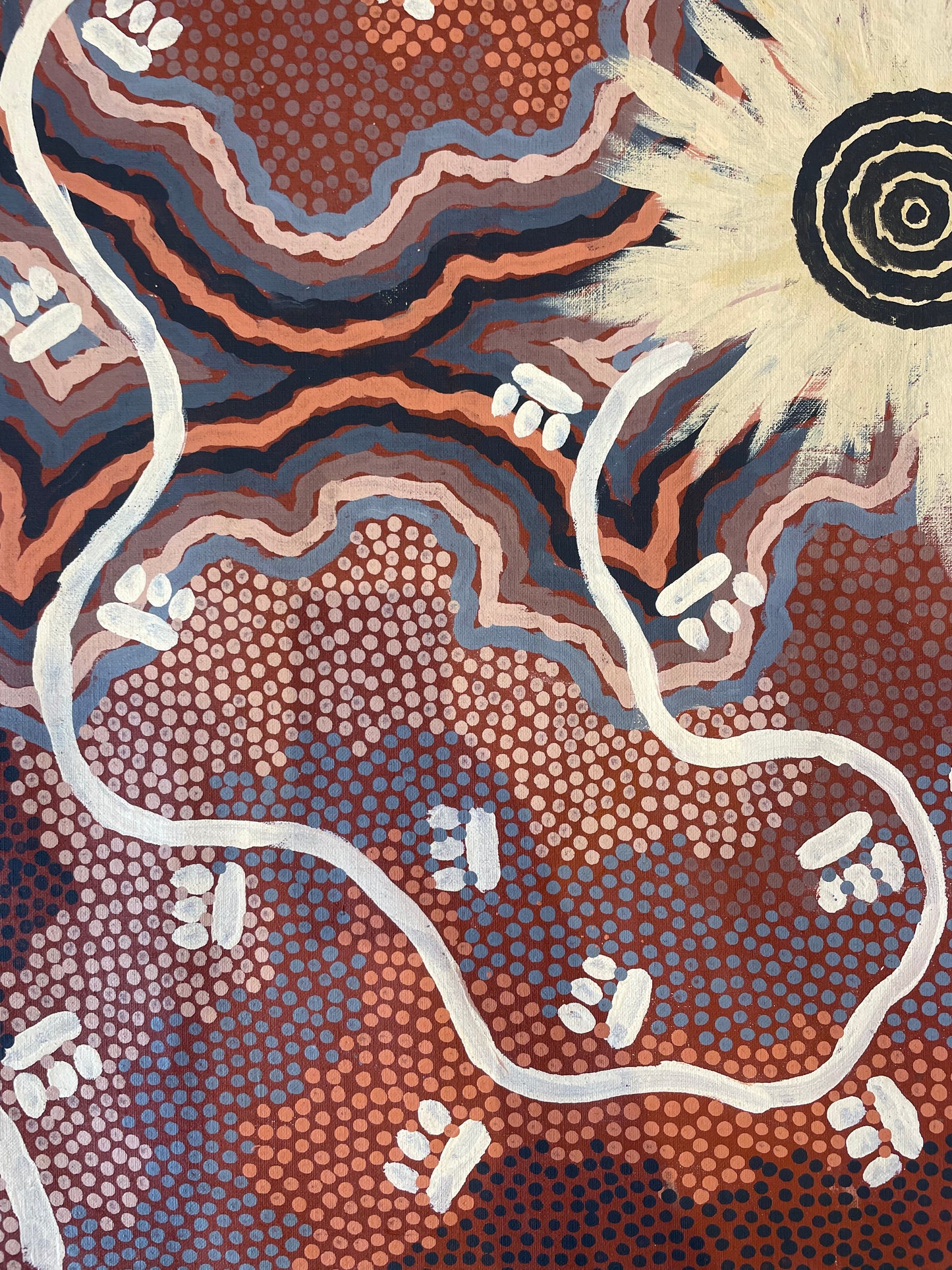 Clifford Possum 1000 mm x 1580 mm Artwork