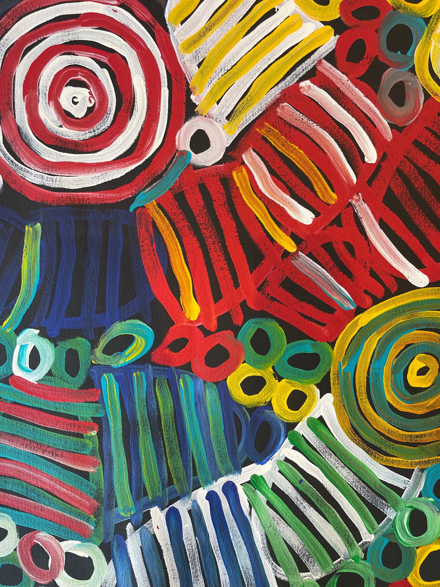 Minnie Pwerle 900 mm x 900 mm
