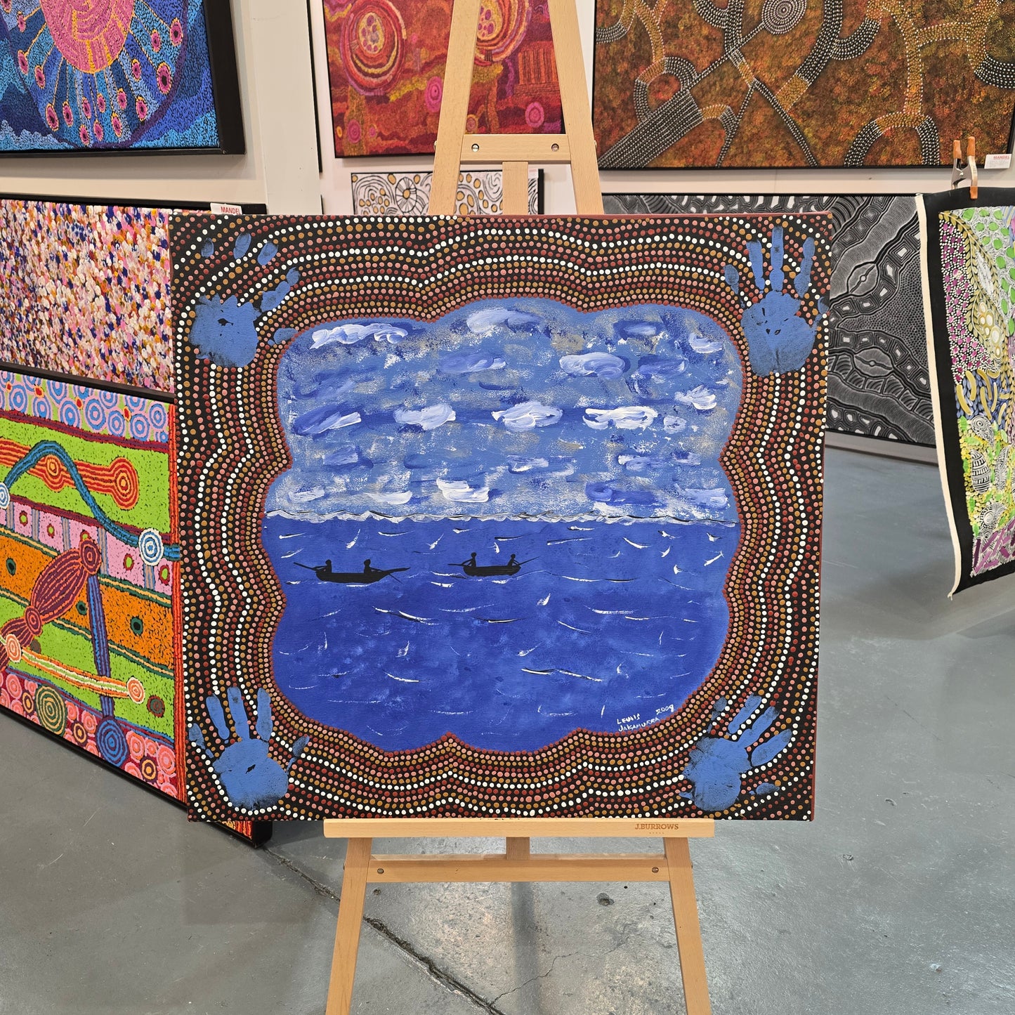 Lewis Jakamurra 850 mm x 890 mm