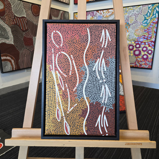 Bevan Tjampitjinpa 250 mm x 430 mm