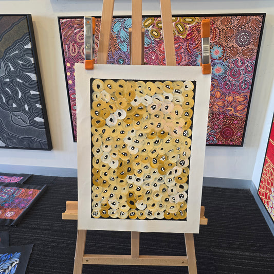 Louise Numina 355 mm x 510 mm aboriginal artwork for sale