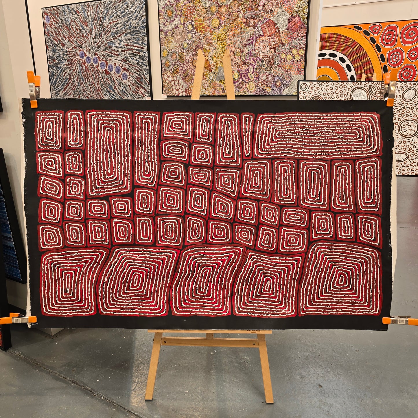 Thomas Tjapaltjarri 900 x 1500mm