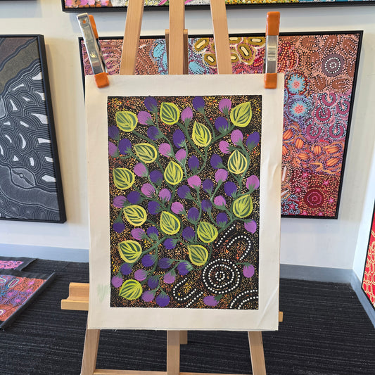 Louise Numina 360 mm x 510 mm aborginal artwork for sale