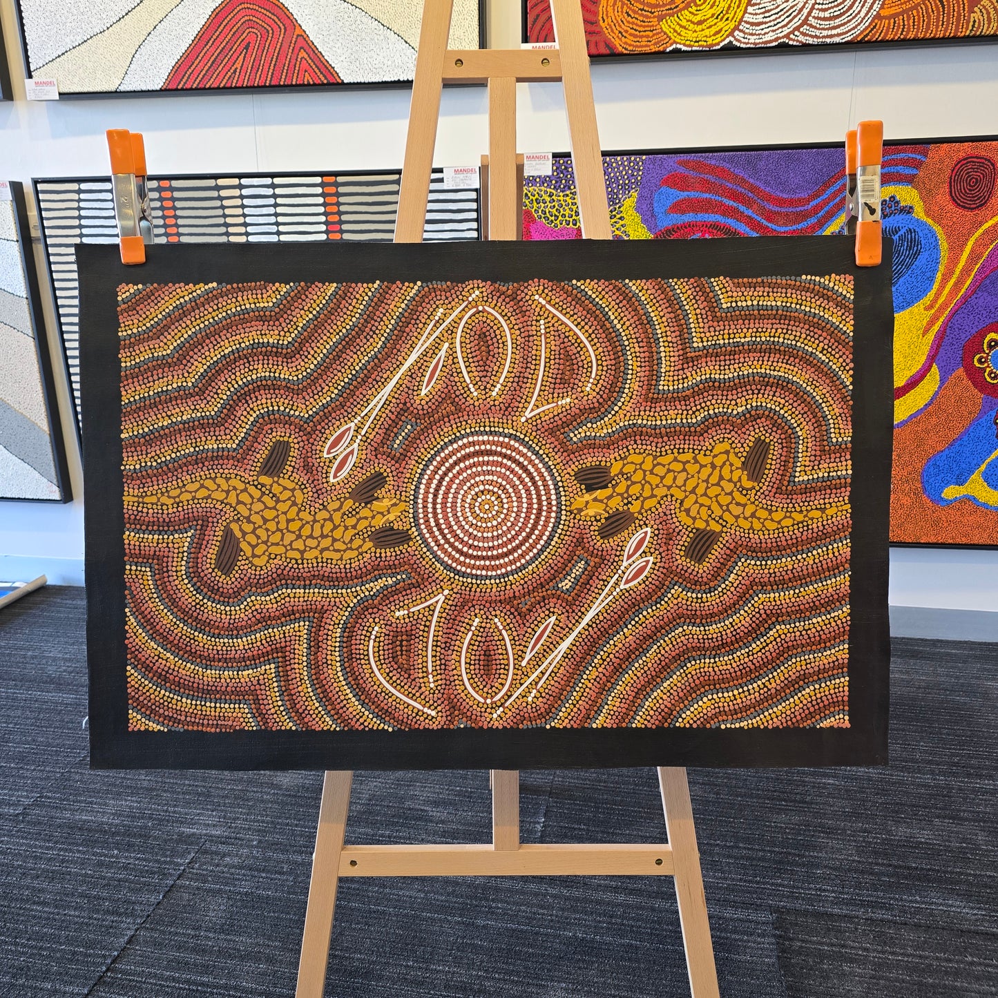 Bevan Tjampitjinpa 550 mm x 900 mm