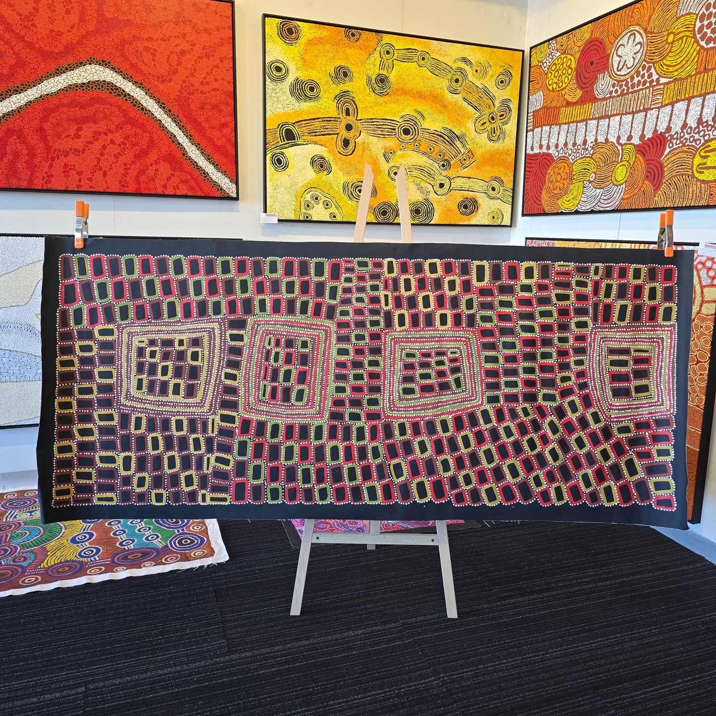 Walala Tjapaltjarri 850 mm x 2100 mm