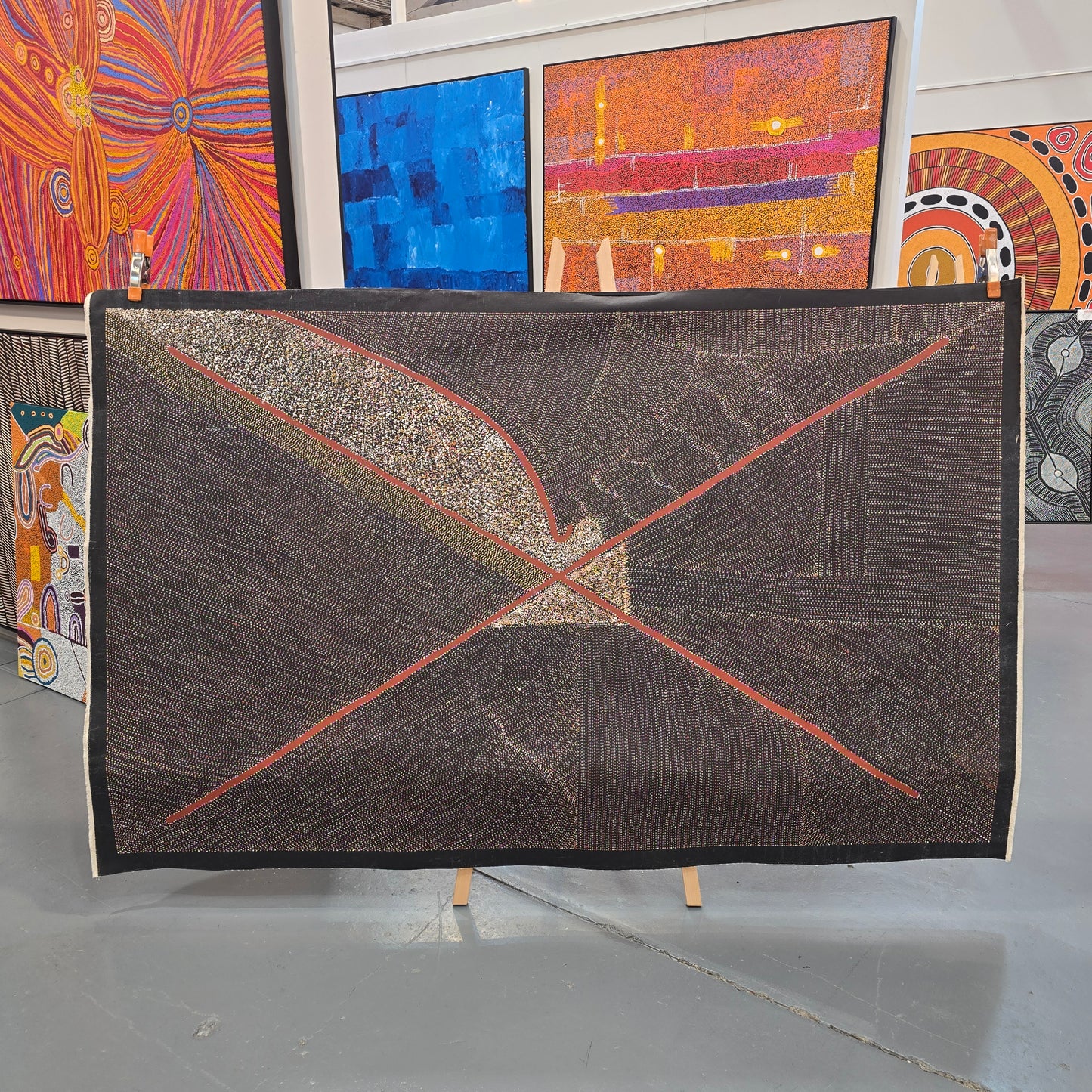 Mary Rumble Pitjara 1280 mm x 2060 mm
