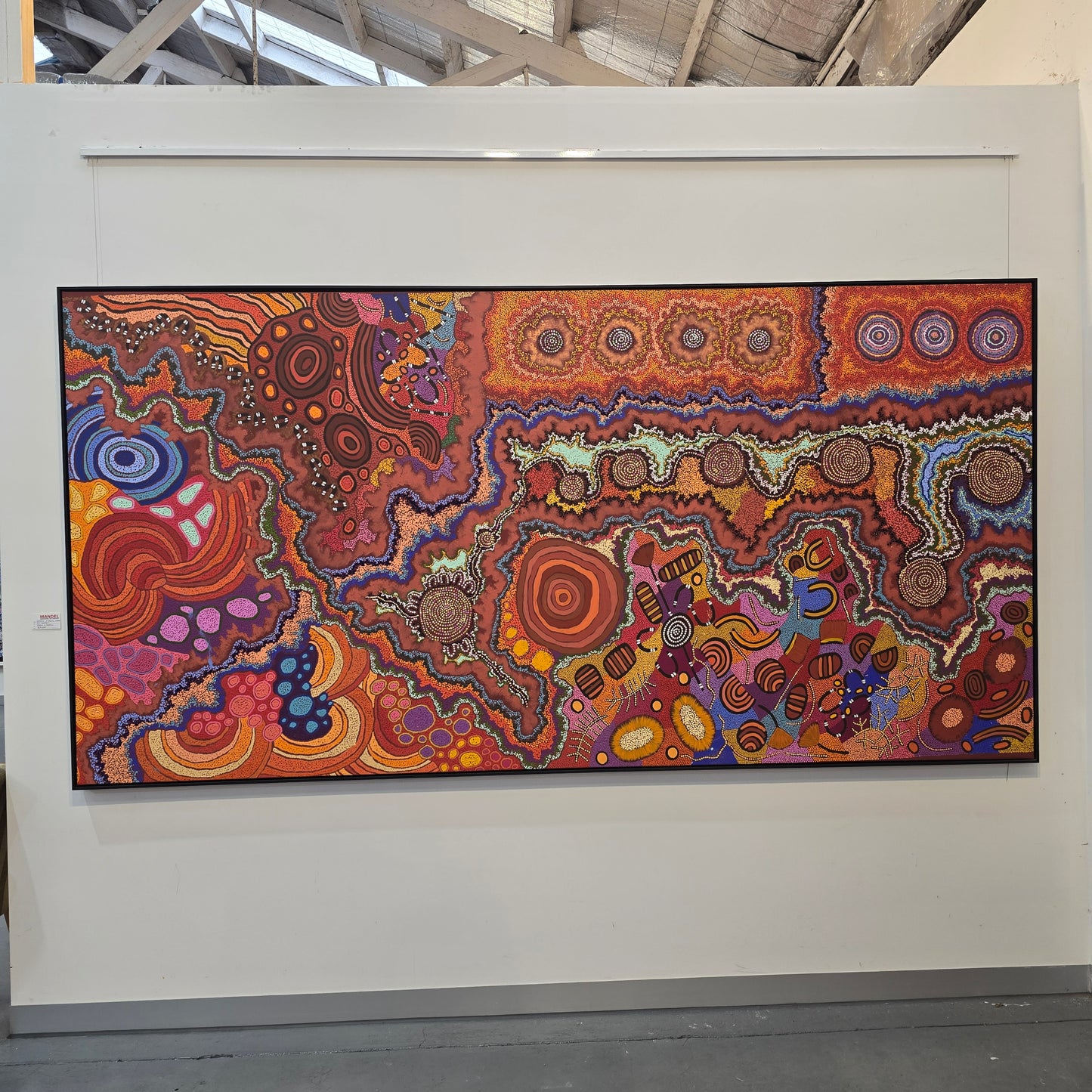 Damien and Yilpi Marks 1500 mm x 3000 mm