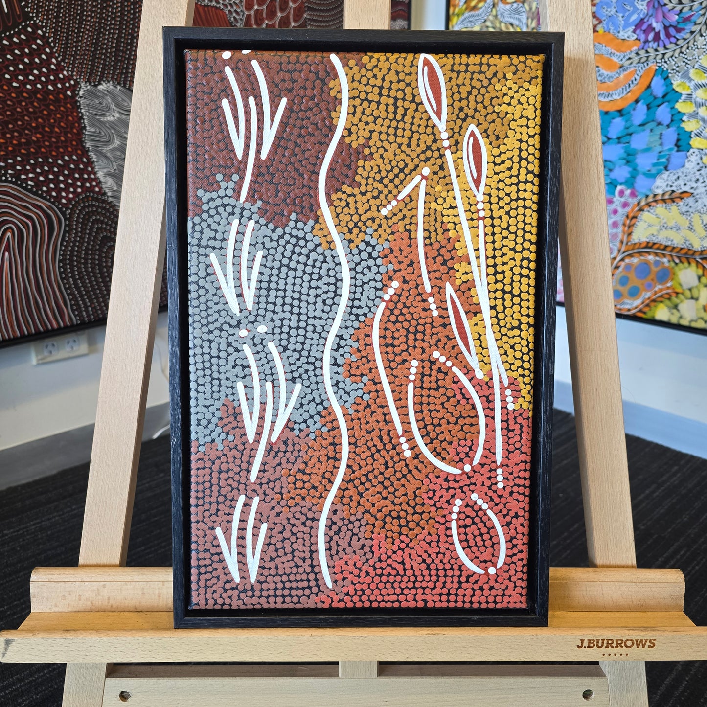 Bevan Tjampitjinpa 250 mm x 400 mm