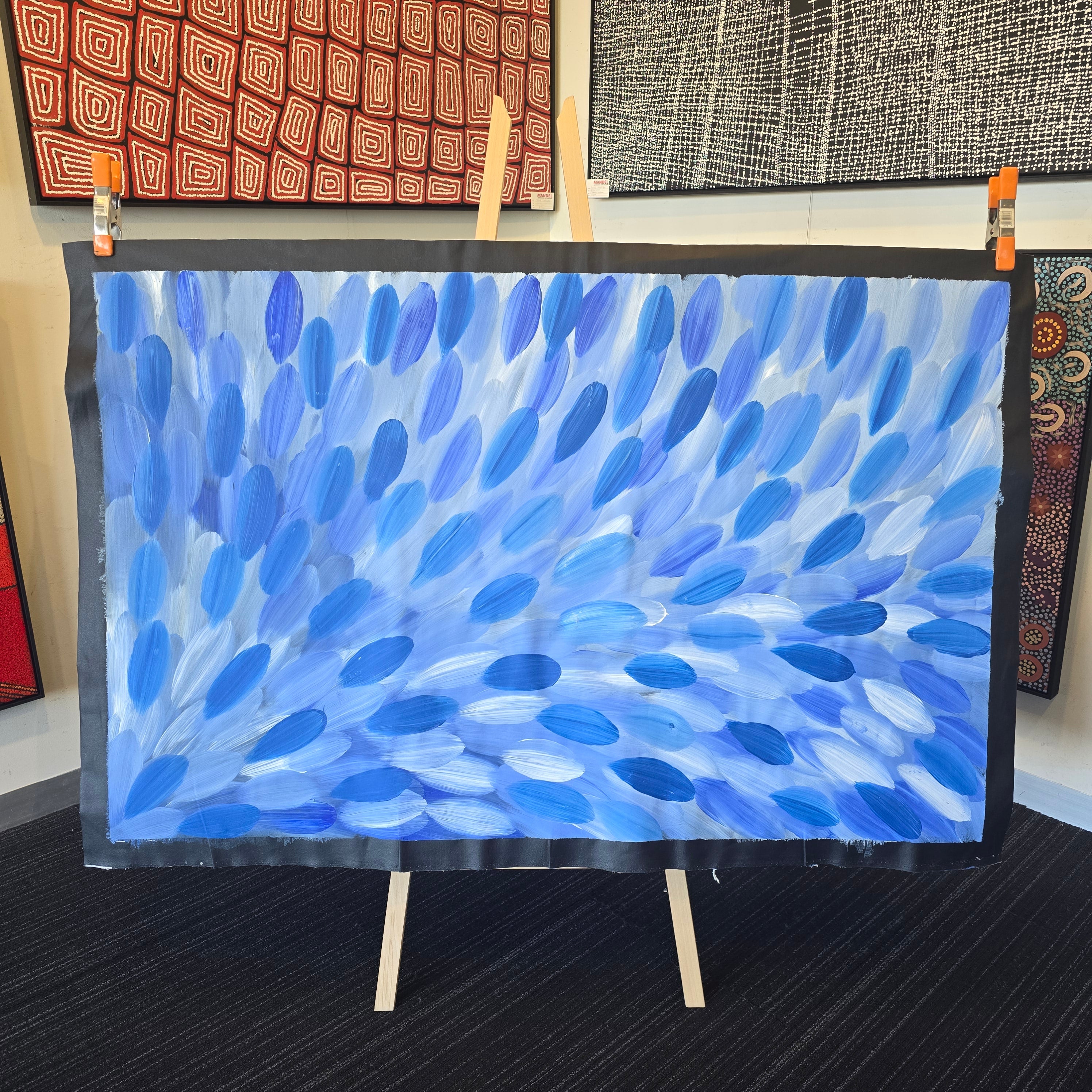 Gloria Petyarre 950 mm x 1500 mm Mandel Aboriginal Art Gallery