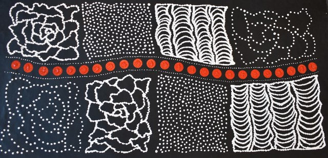 Jean Hudson Nampijinpa 480 x 970mm