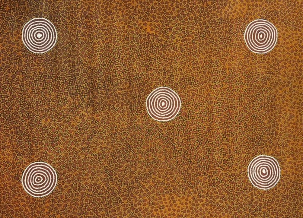 Dituan Ross Tjampitjin 106cm x 146cm