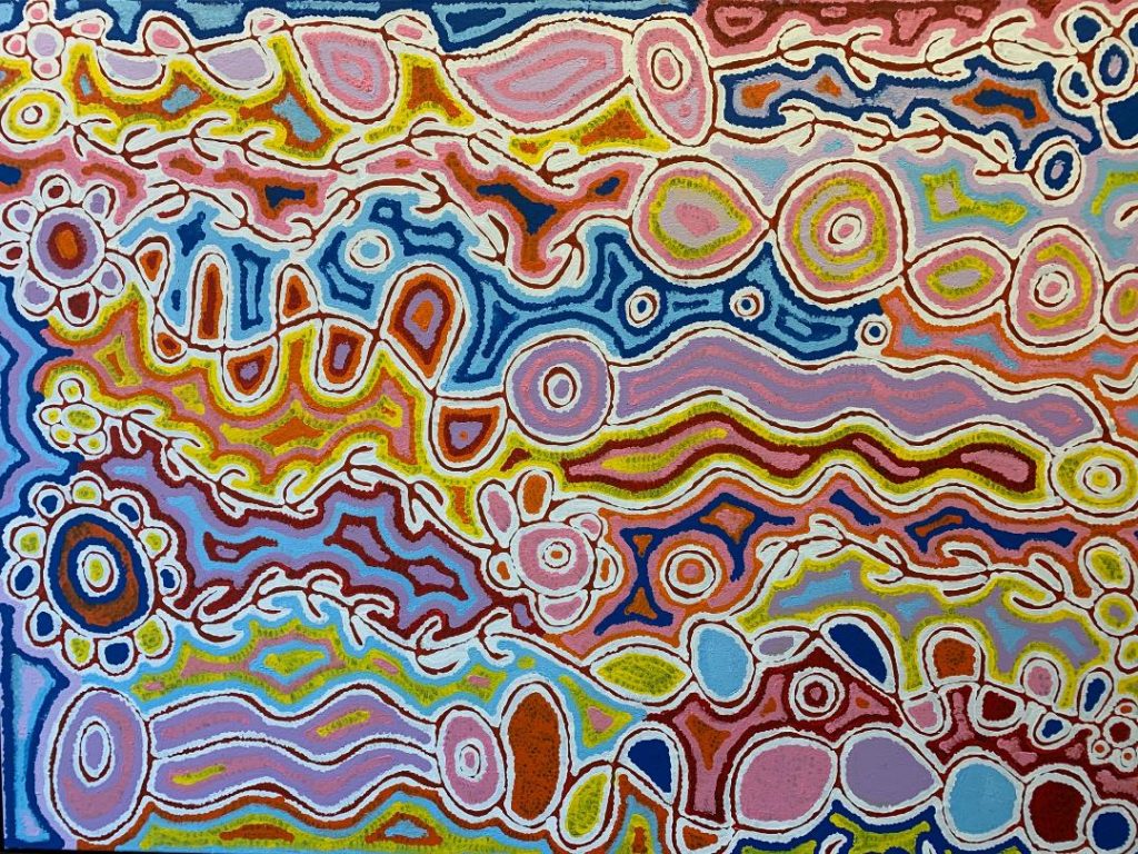 Judy Watson Napangardi1500 x 2000mm