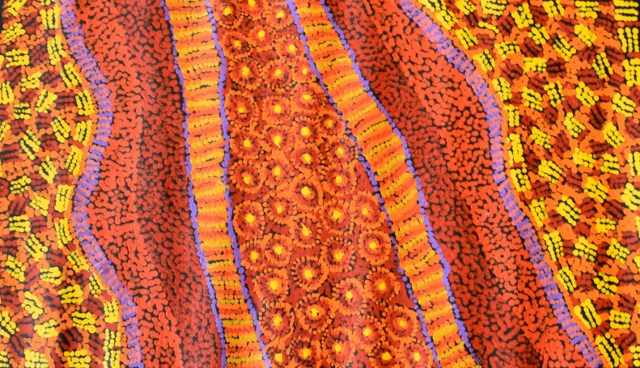 Gracie Ward Napaltjarri 44cm x 78cm