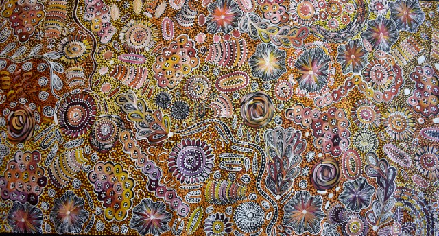 Janet Golder Kngwarreye 940 x 1860mm