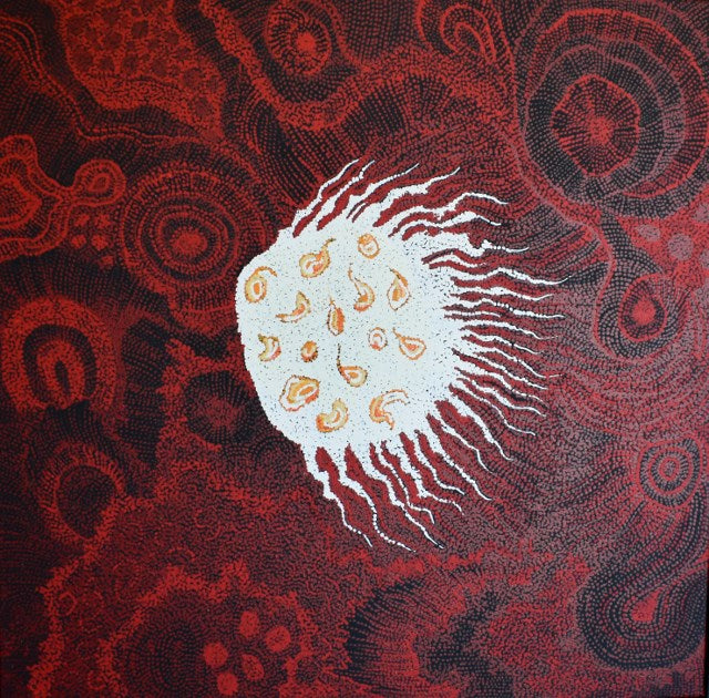 Samantha Daniels Napaltjarri 1270mm x 1280mm