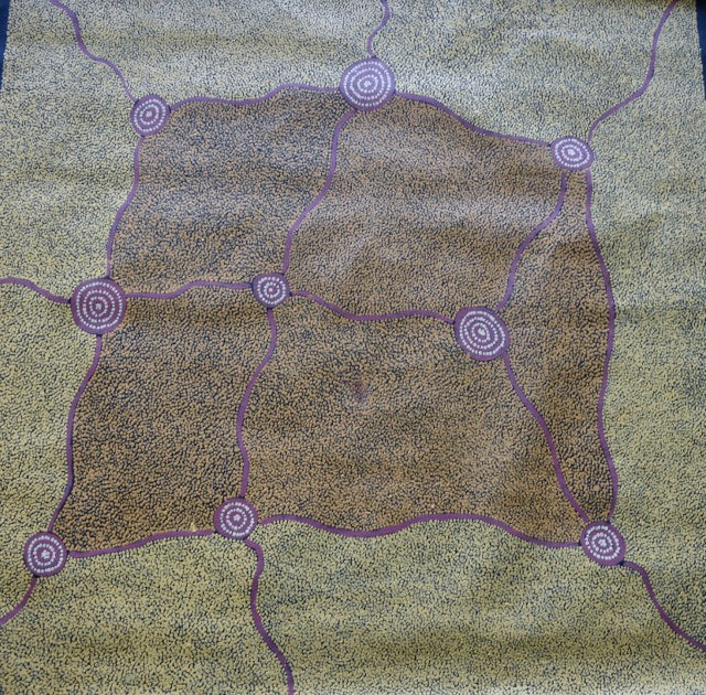 Richard Yukenbarri Jakamarra 900mm x 900mm