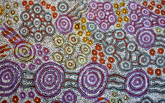 Walter Daniels Jagamara 910mm x 1500mm