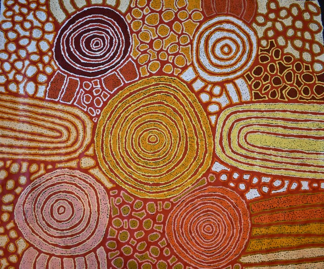 Katherine Nakamarra 116cm x 143cm