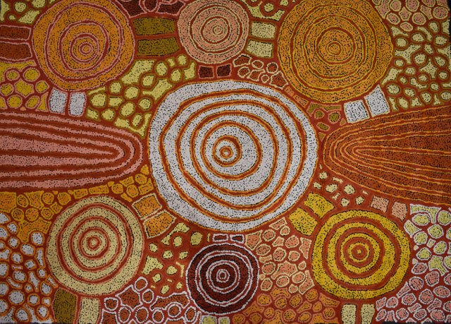 Katherine Marshall Nakamarra 115cm x 150cm