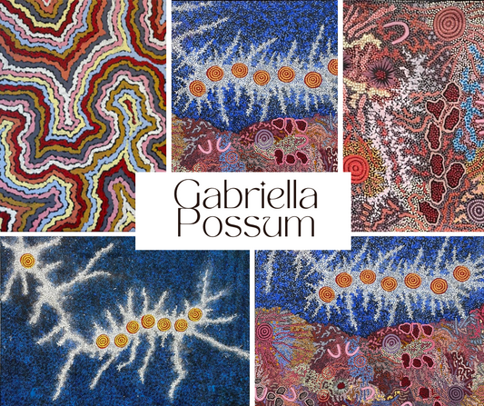 Gabriella Possum Nungurrayi. 5th October - 27th October