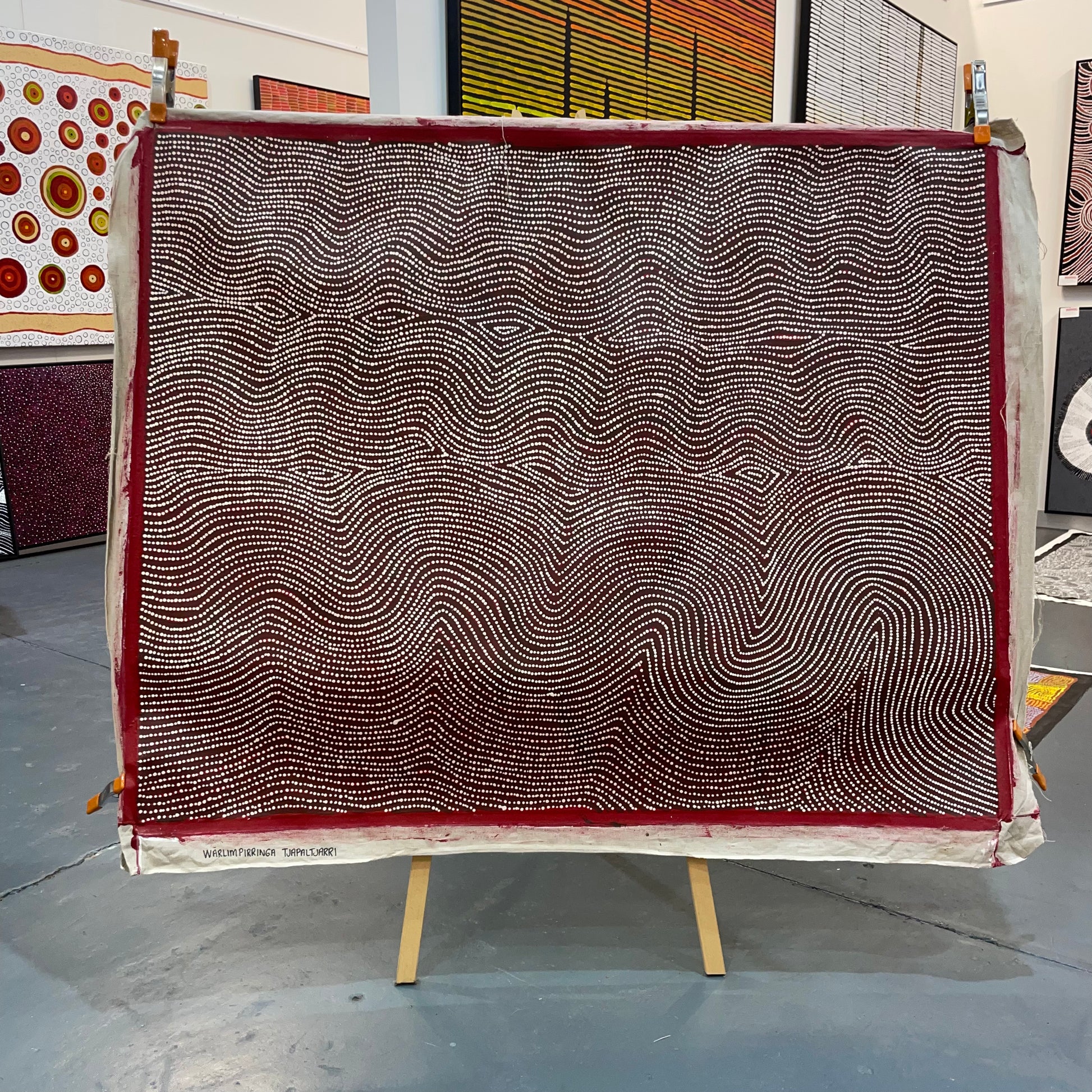 Warlimpirrnga Tjapaltjarri 1200 mm x 1500 mm