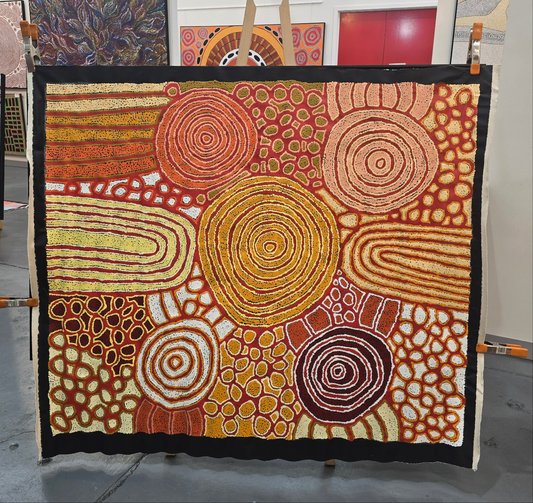 Katherine Nakamarra 116cm  x 143cm