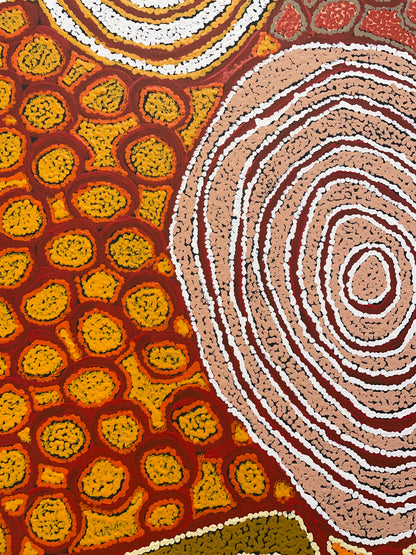 Debra Young Nakamarra & Katherine Nakamarra 2000 mm x 3000 mm