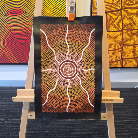 Bevan Tjampitjinpa 250 mm x 430 mm