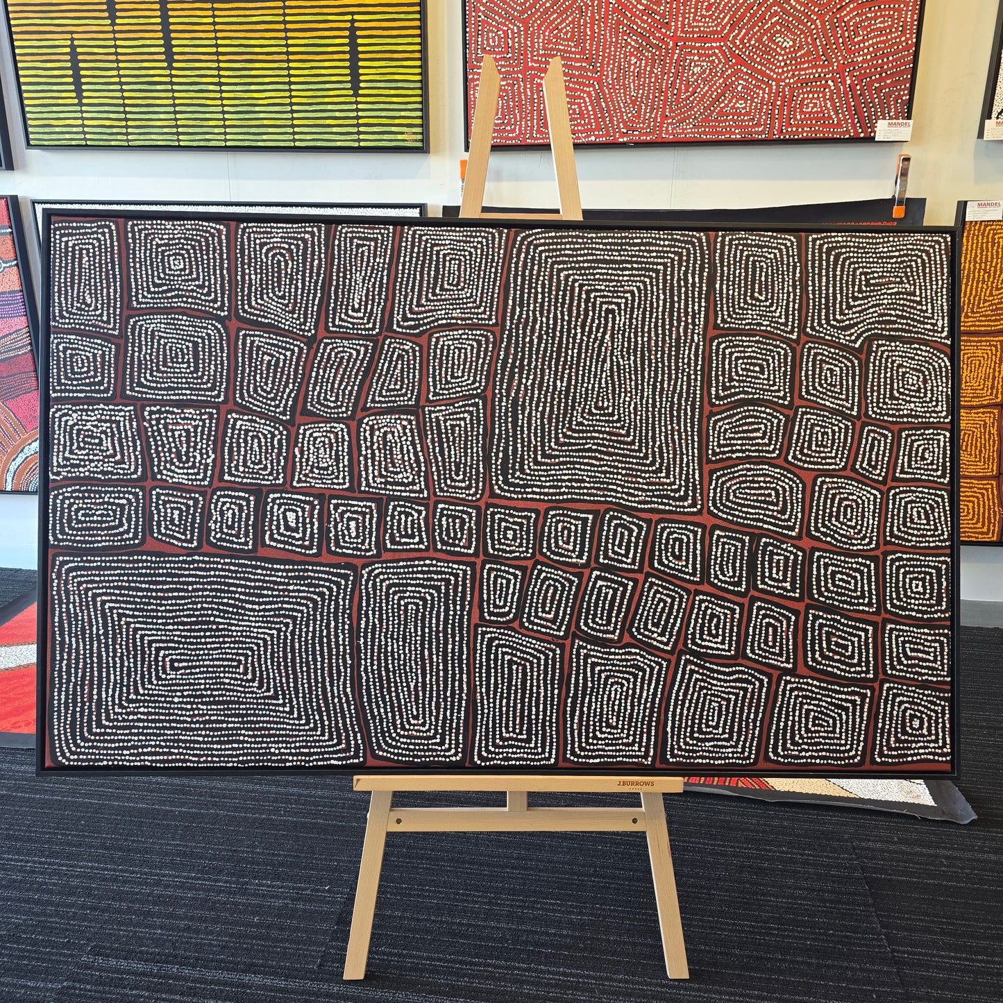 Thomas Tjapaltjarri 930 mm x 1520 mm