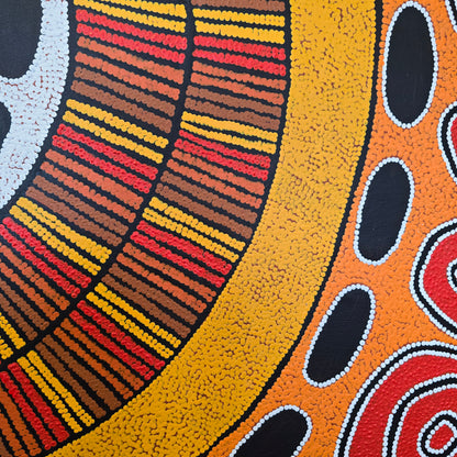 Debra McDonald Nangala 1500 mm x 2000 mm