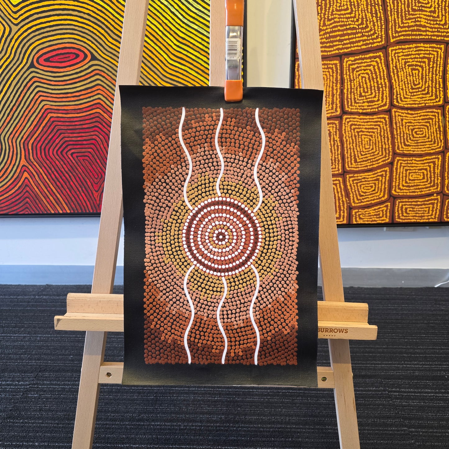 Bevan Tjampitjinpa 250 mm x 430 mm