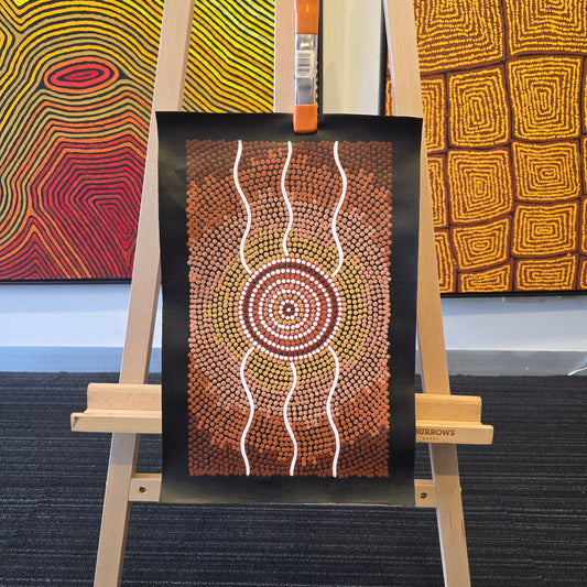 Bevan Tjampitjinpa 250 mm x 430 mm