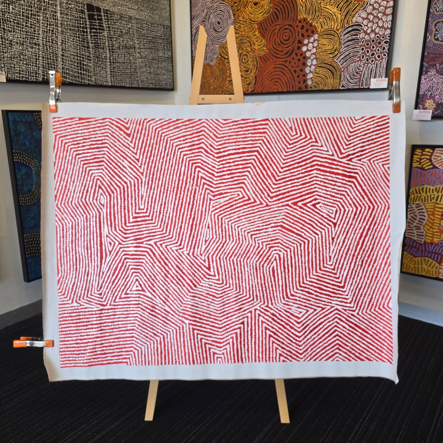 Warlimpirrnga Tjapaltjarri 940 mm x 1500 mm