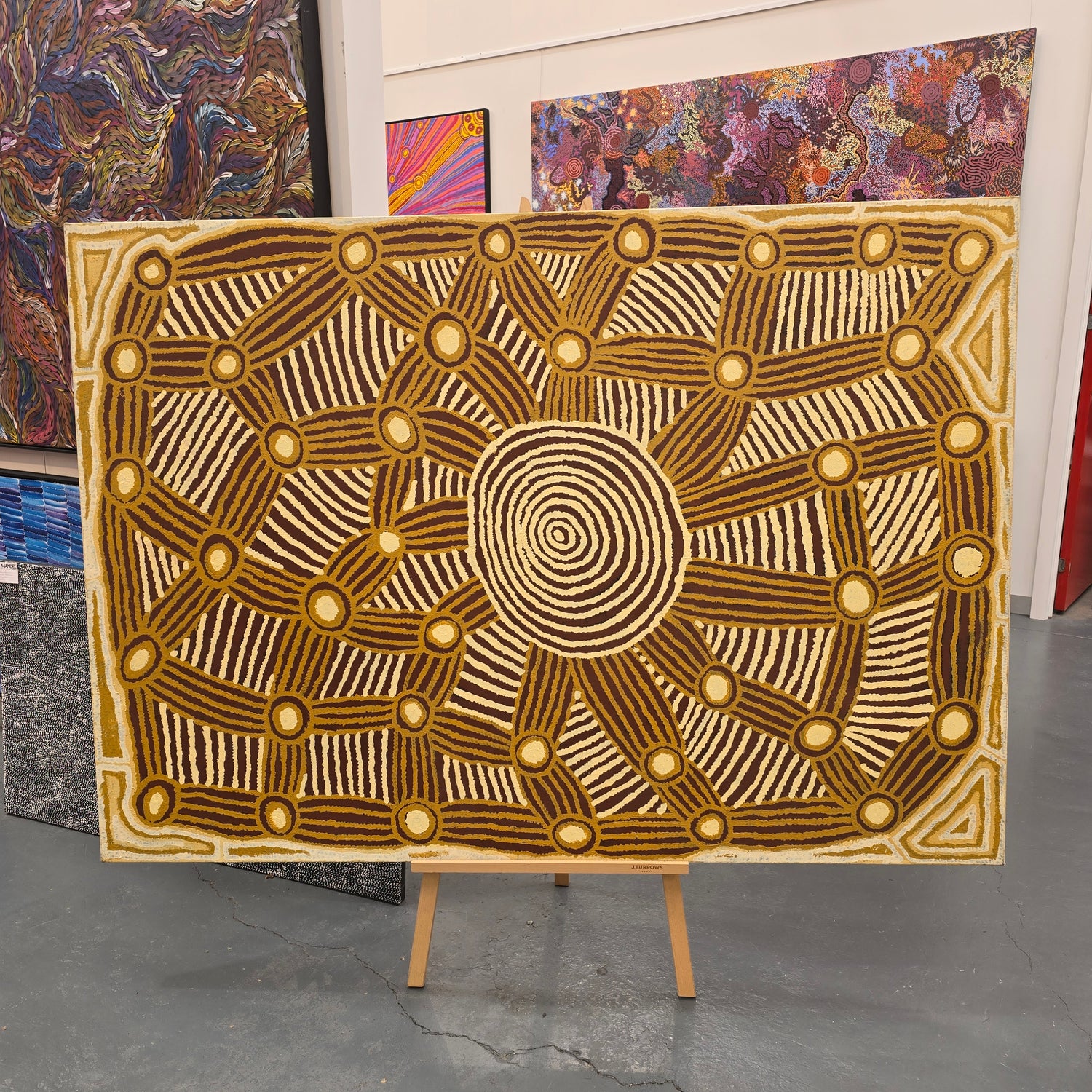 Linda Syddick Napaltjarri Paintings