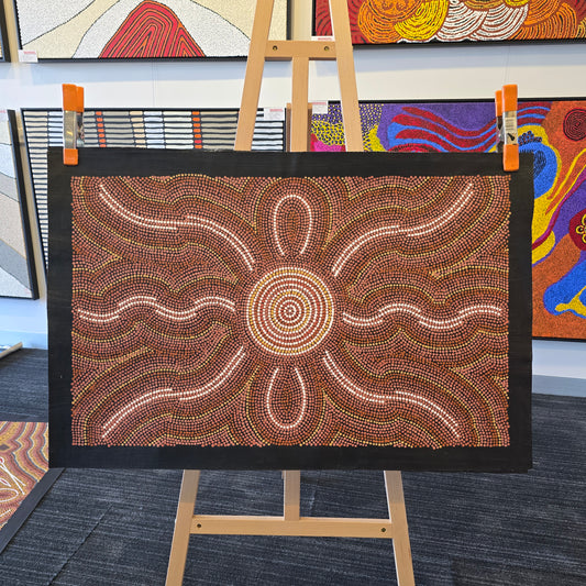 Bevan Tjampitjinpa 550 mm x 900 mm