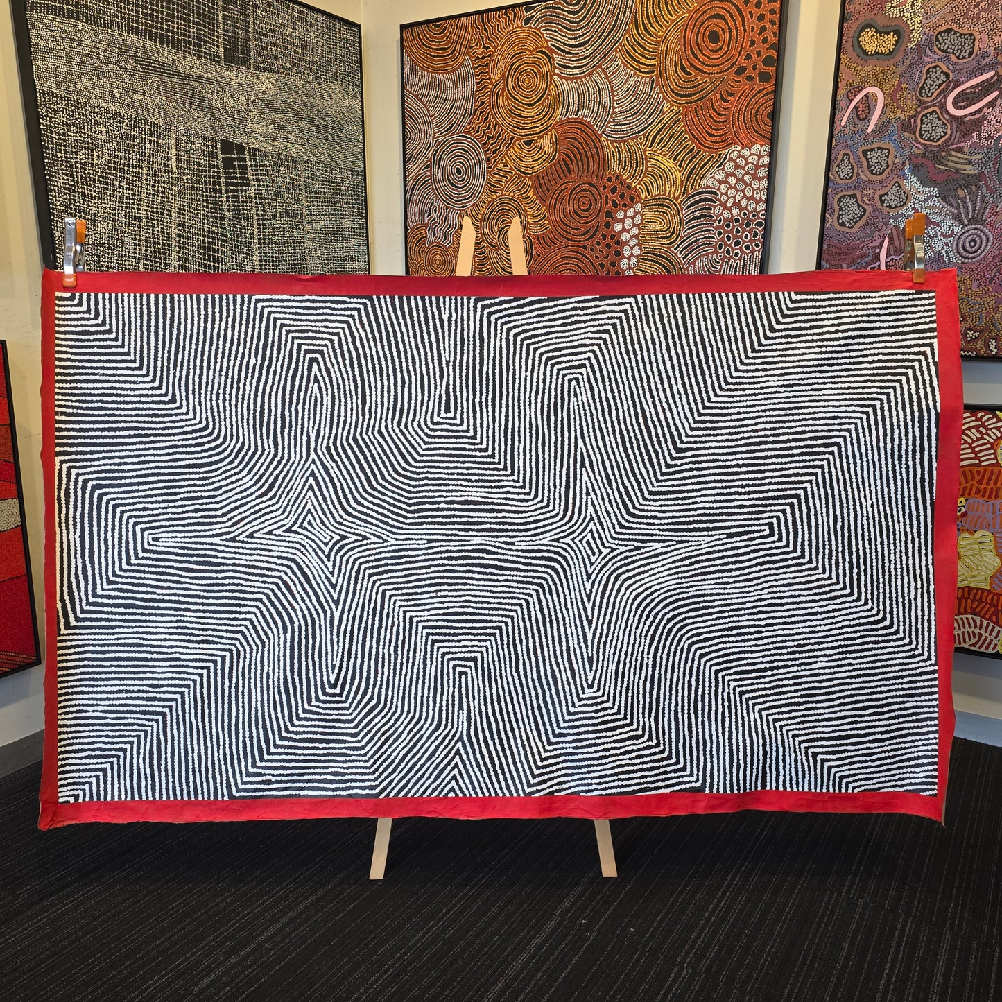 Warlimpirrnga Tjapaltjarri 1180 mm x 2050 mm