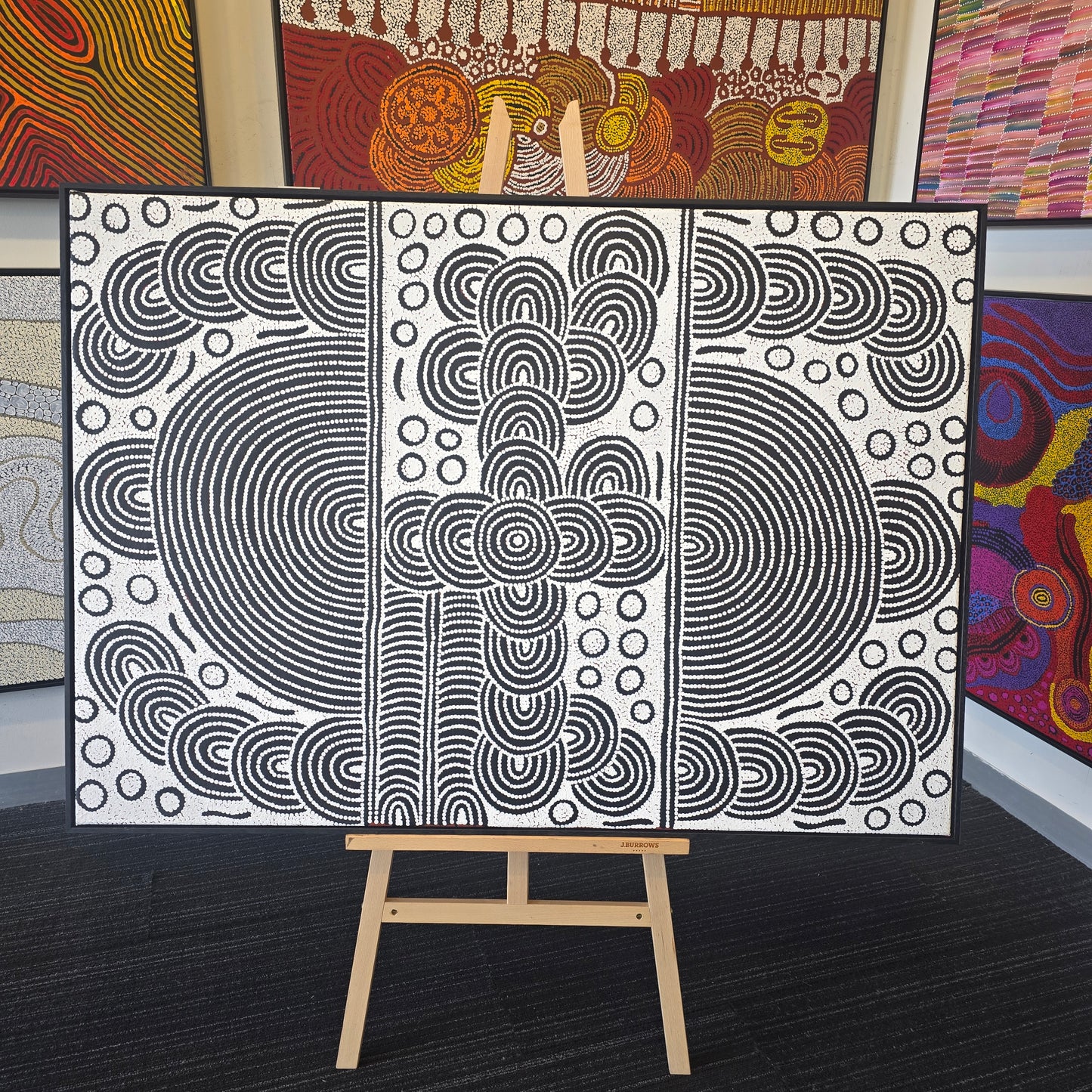 Debra McDonald Nangala 1000 mm x 1400 mm