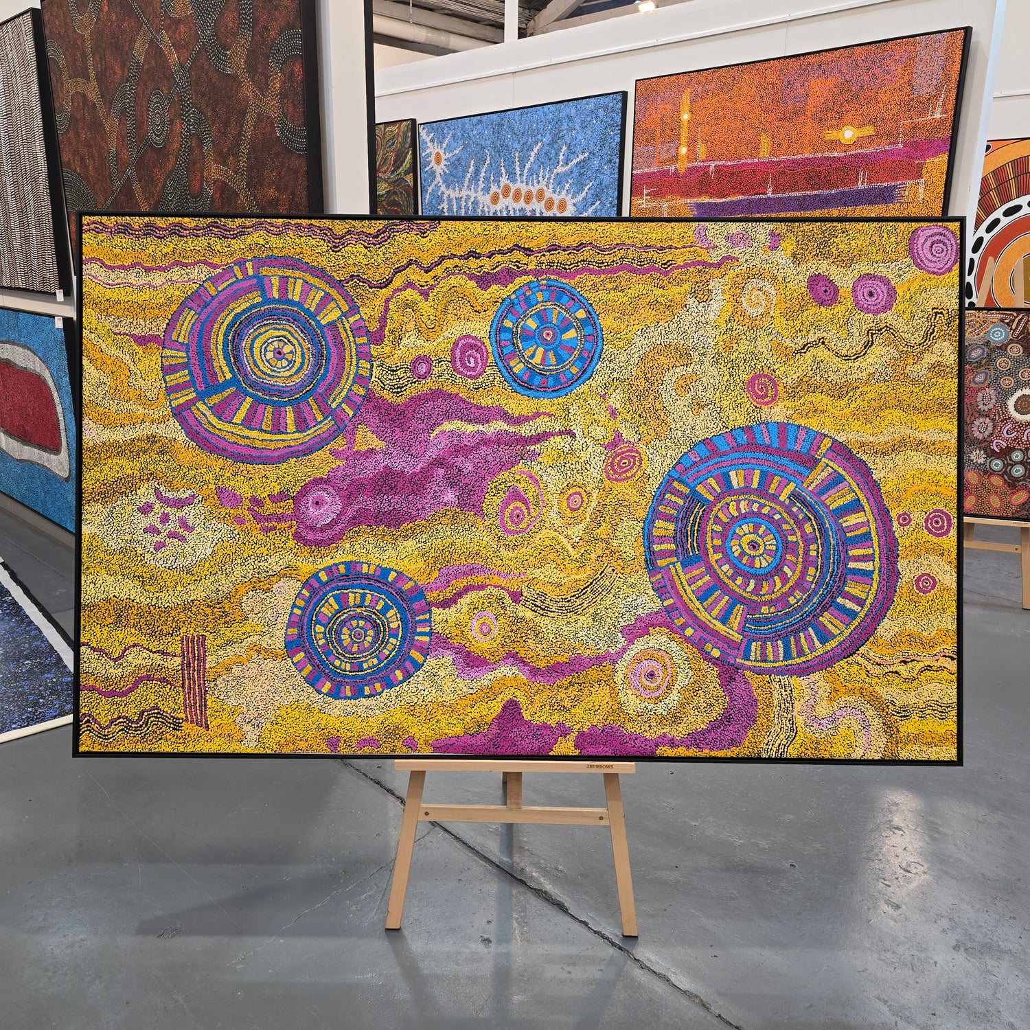 tjungkara ten paintings