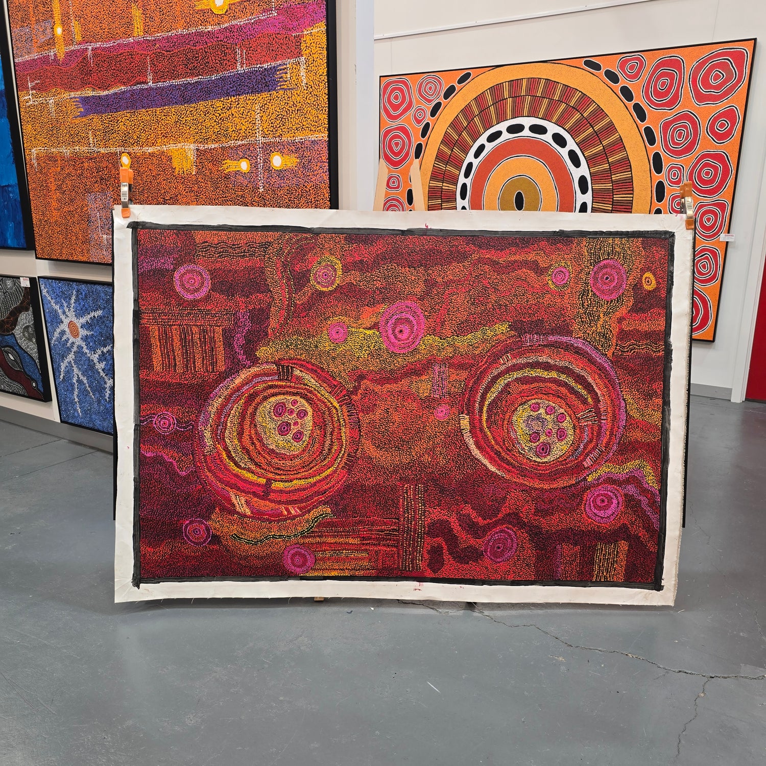 tjungkara ten artworks australia